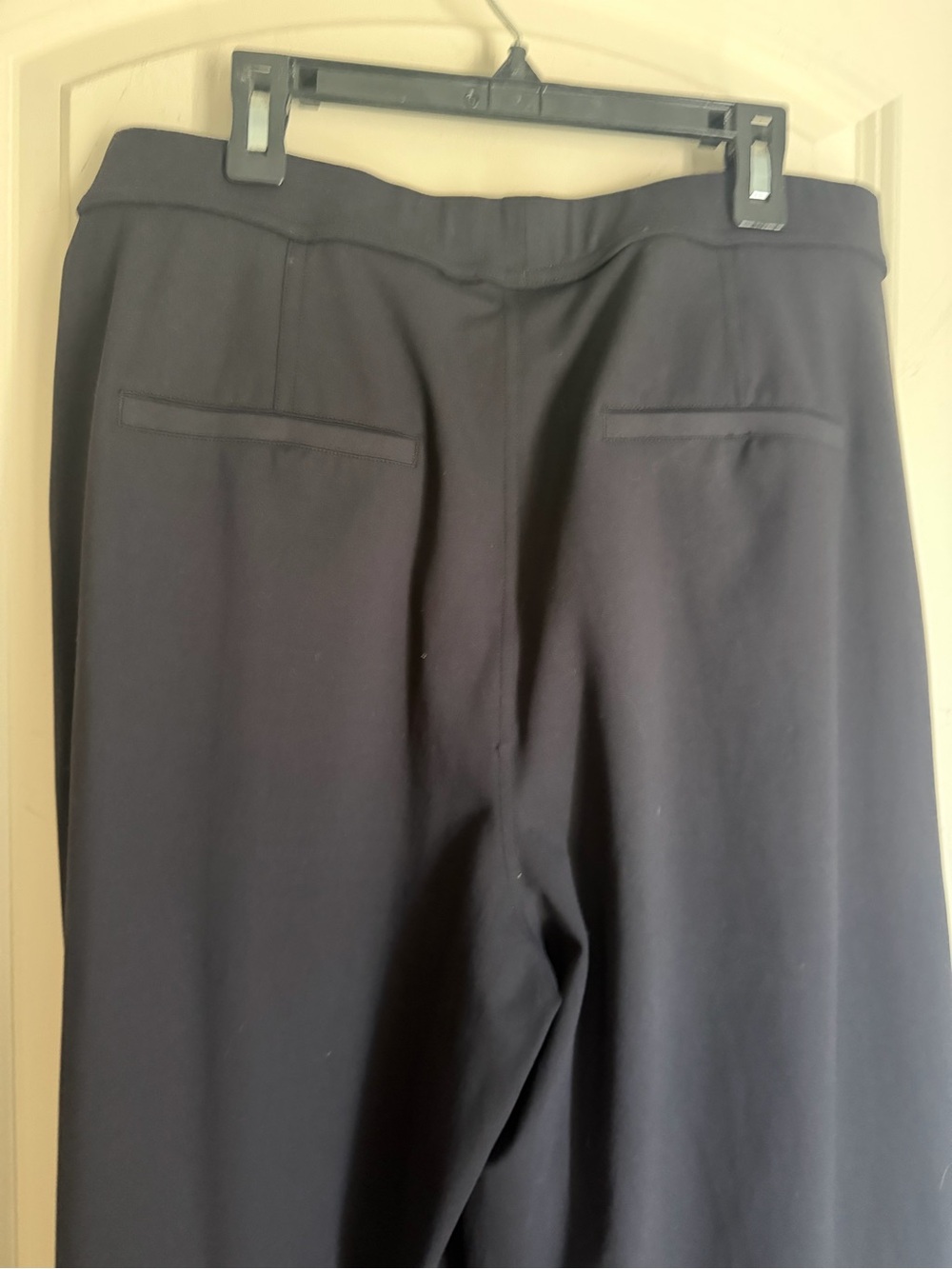 HALARA flex women’s high waisted pocket straight leg crepe work pants office L - Picture 6 of 8